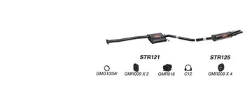 Redback Exhaust System for Holden Commodore (12/2000 - 08/2004) - Brixton 4x4 - Buy Online Now!